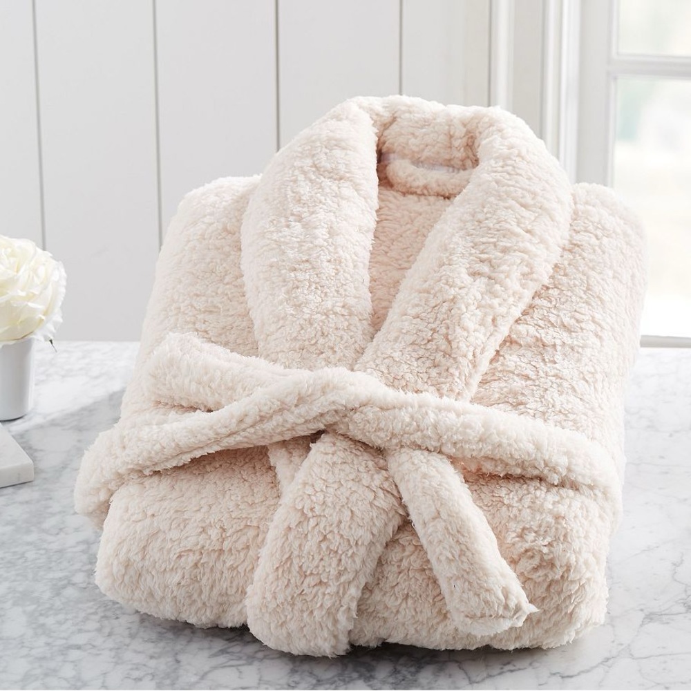 Pottery Barn Teddy Robe Size Large - Picture 2 of 5
